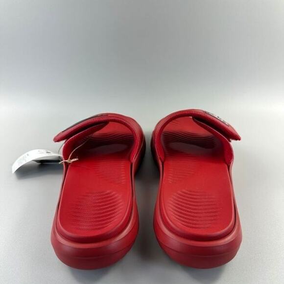 Adidas Alphabounce Slide 2 Texas Tech Men Size 12 Red Raider Sandals JI2527 NEW - Picture 3 of 5